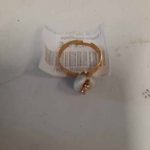 1 bague coquillage