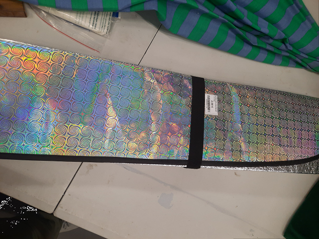 Grand pare-soleil 89cmX 1.72 long bricolage