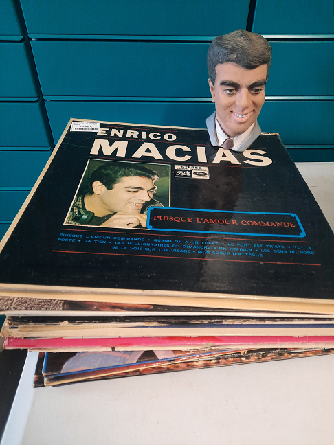Vinyles enrico macias 23 vinyles