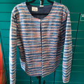 Veste bleue épaisse
