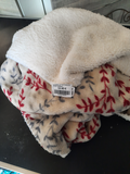 Plaid feuillages