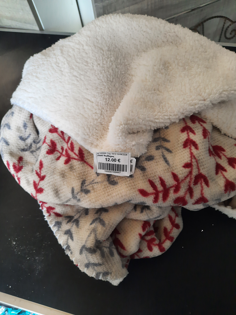 Plaid feuillages