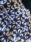 Jupe bleue à motifs blanc "SurfKana" T M