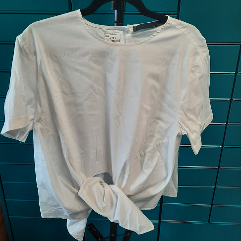 chemisier blanc zara woman"L"