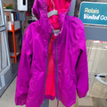 :parka décathlon 10 ans mauve