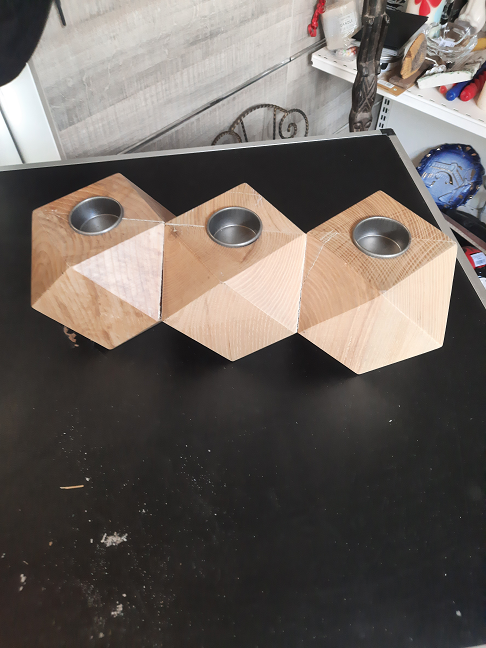 Bougeoir bois massif maisons du monde