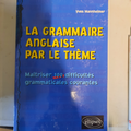 livre la grammaire anglaise par le theme