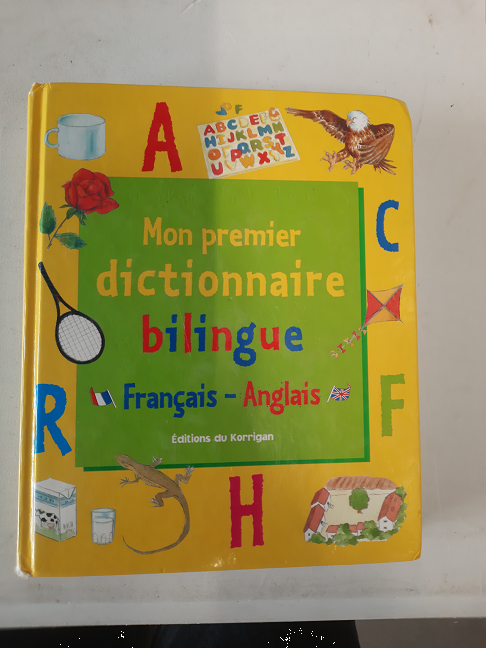 livre mon 1er dictionnaire bilingue