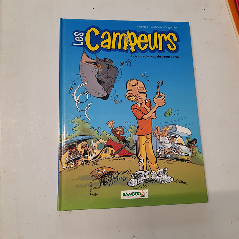 bande dessinée les campeurs
