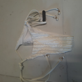 maillot bain blanc bas