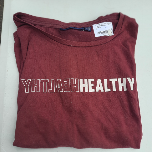 Tee shirt bordeaux femme kiabi s