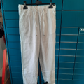 Pantalon lin blanc