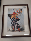 cadre clown musicien