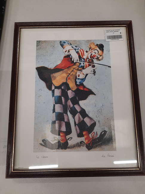 cadre clown musicien