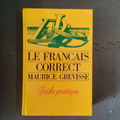 livre Le français correct