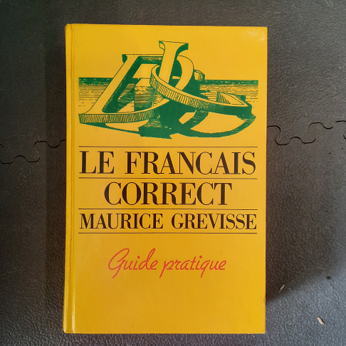 livre Le français correct