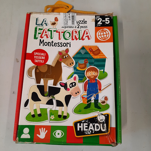 Baby puzzle MONTESSORi La Fattoria 2-5 ans jeu