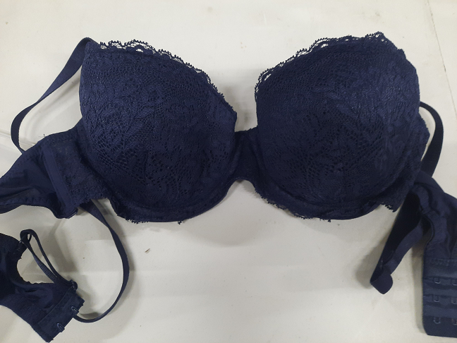 Soutien gorge amartures marine dentelle  80