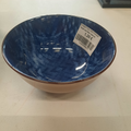Petit bol bleu marron