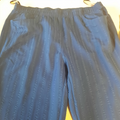 pantalon bleu elastique