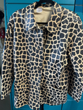 Veste imprimée girafe