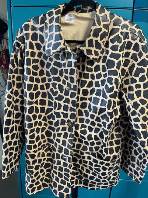 Veste imprimée girafe