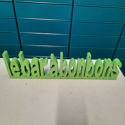 Déco Le Bar à Bonbons Vert