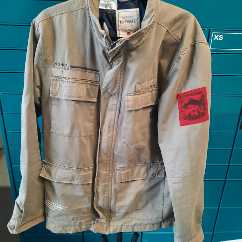 veste kaporal jean vert tl