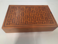 Coffret  en bois 26 X 16,5 X 5