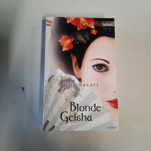 livre Blonde Geisha Jina Baccar