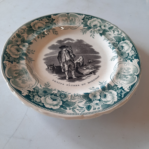lot 2 assiettes Jules Vieillard