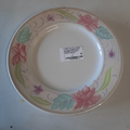 LOT DE 2 ASSIETTES À DESSERT Porcelaine marque Hôtesse