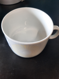 tasse a café blanche