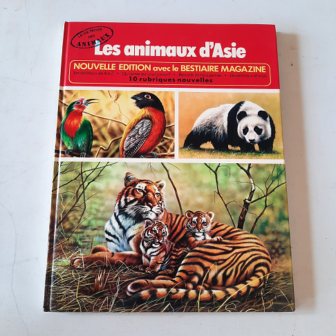 livre "les animaux d'Asie"