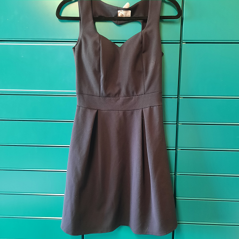 robe bleue dos cœur T38-40