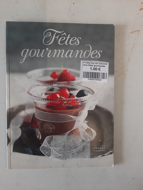 Livre Fêtes gourmandes