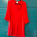 Robe rouge M3/4 Mango T38/40