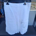 jupe blanche Etam taille 4