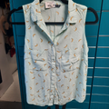 haut Bershka bananes T.S