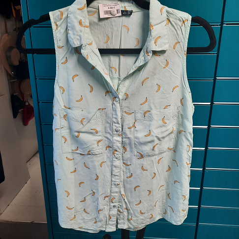 haut Bershka bananes T.S