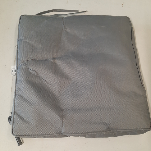 Coussin chaise gris