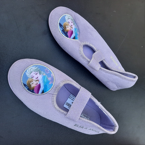 Paire de Chausson enfant fille violet taille 32