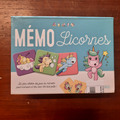 memo licorne des 3 ans