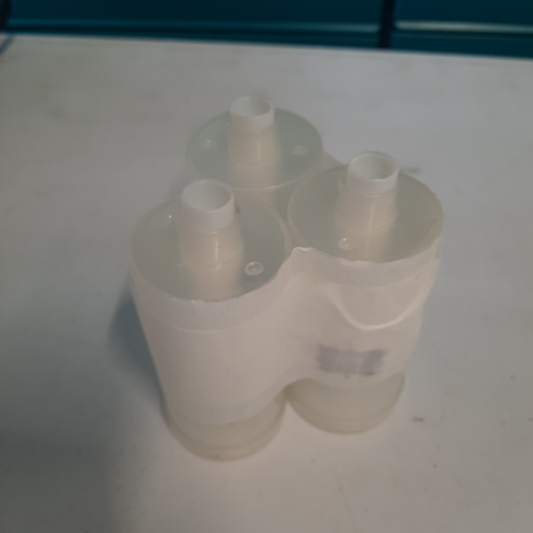 3 pousse pousse verrine ou glace blanc