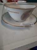 tasse et soucoupe communion porcelaine