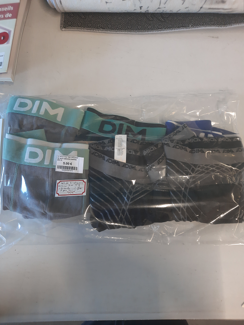 lot de 6 calecons homme dim t3