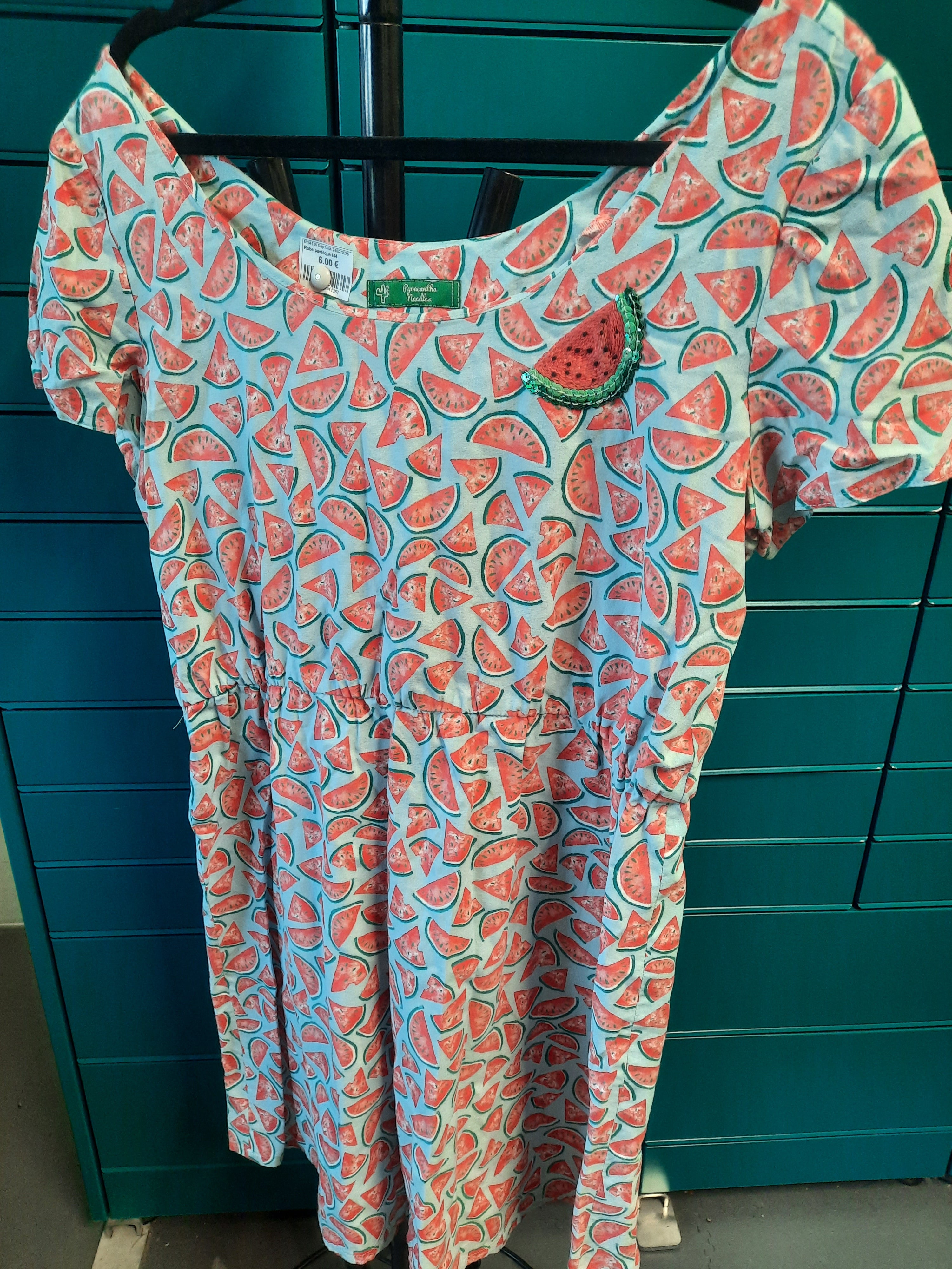 Robe pastèque t44