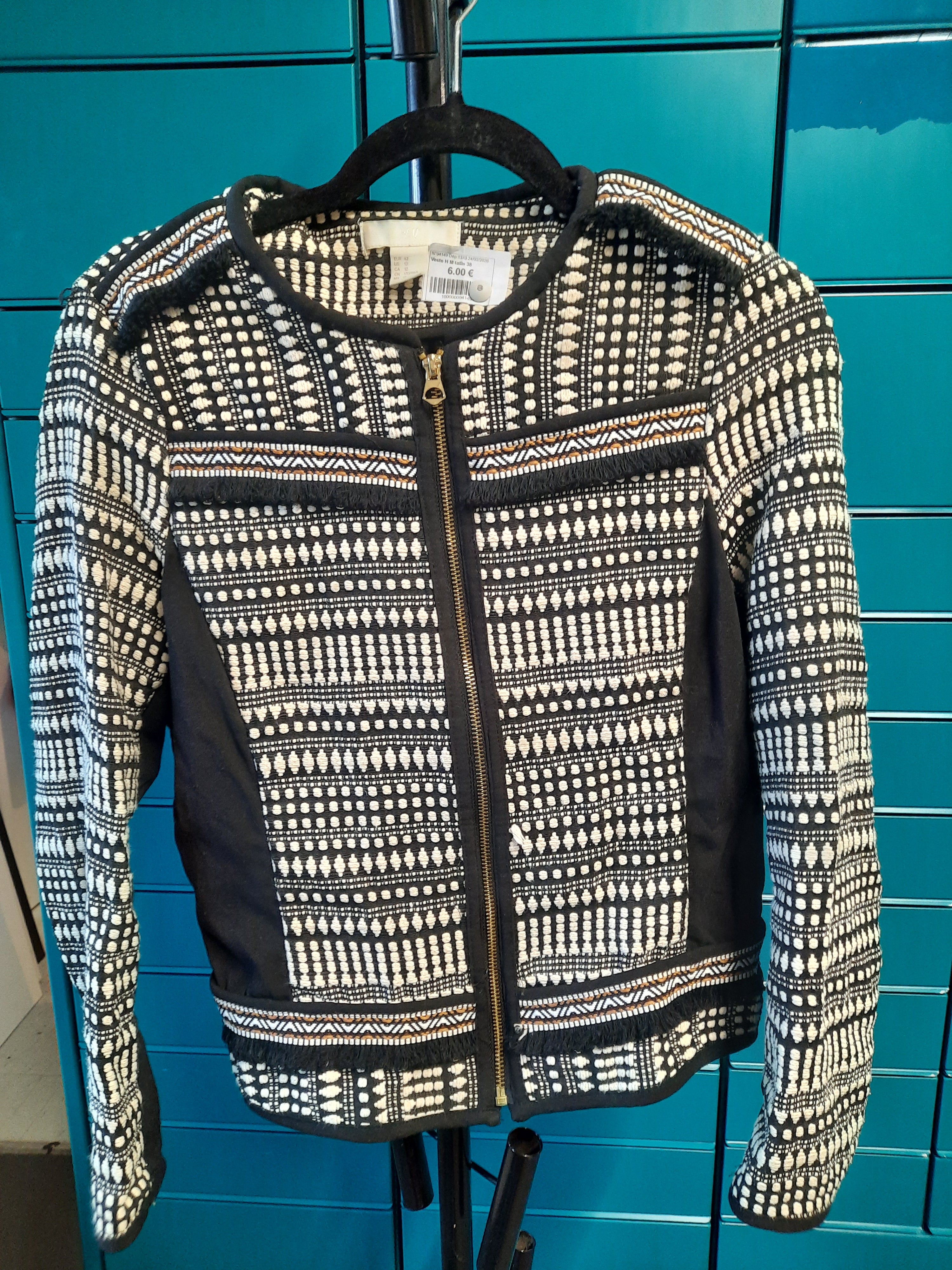 Veste H M taille 38