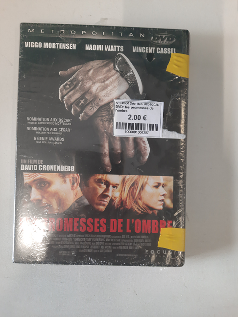 DVD: les promesses de l'ombre: