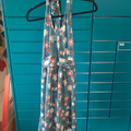 Robe verte dos nu taille S